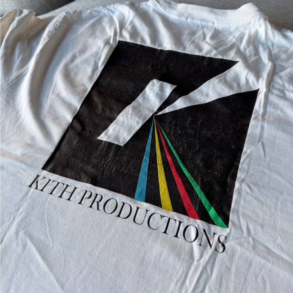 Kith Productions White Graphic Long Sleeve Shirt